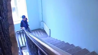 Жестко трахнул киску рыжей студентки